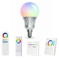 RGBWW led lamp met afstandsbediening 5w e14 1 tot 4 lampen