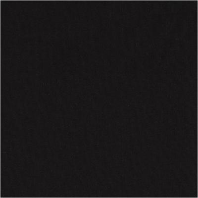 Creativ Company Stof, b: 145 cm, 140 gr, zwart, 5 m/ 1 doos