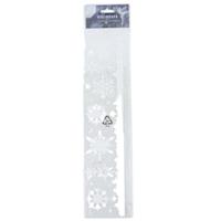 Raamsticker sneeuwvlok 40 cm | 24 stuks