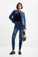 Slim fit biker jeans - BLUE - 38