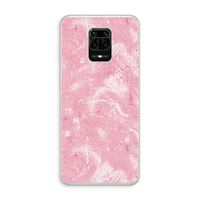 Abstract Painting Pink: Xiaomi Redmi Note 10 Lite Transparant Hoesje