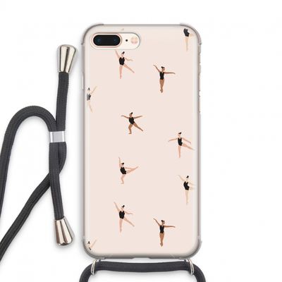 Dancing #1: iPhone 8 Plus Transparant Hoesje met koord