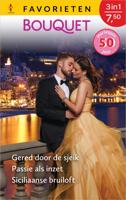 Gered door de sjeik / Passie als inzet / Siciliaanse bruiloft - Sandra Marton - ebook