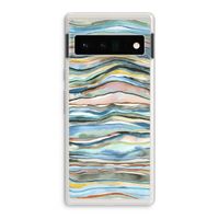 Watercolor Agate: Google Pixel 6 Pro Transparant Hoesje