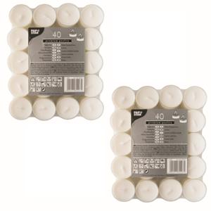 Conpax Candles Waxinelichtjes - 120x stuks - 4 branduren