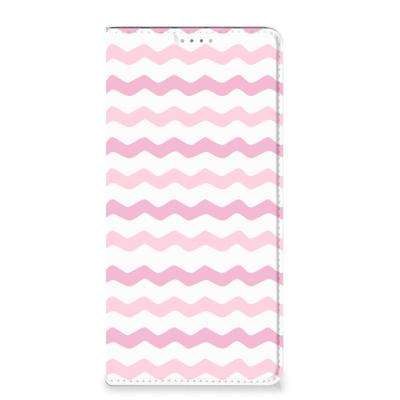 Samsung Galaxy A13 (4G) | Hoesje met Magneet | Waves Roze Samsung Galaxy A13 (4G) | Hoesje met Magneet | Waves Roze