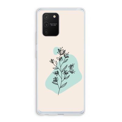 Violets are blue: Samsung Galaxy S10 Lite Transparant Hoesje
