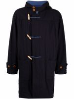 C.P. Company Pre-Owned duffle-coat à capuche (années 1990) - Bleu