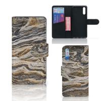 Huawei P20 | Bookcase | Steen | Portemonnee hoesje