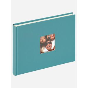 walther+ design FA207K Fotoalbum (b x h) 22 cm x 16 cm Turquoise 40 bladzijden