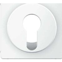 15076089  - Cover plate for switch/push button white 15076089 - thumbnail