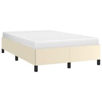 Bedframe zonder matras 120x190 cm kunstleer crme