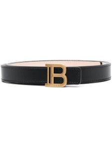 Balmain ceinture à boucle logo - Noir