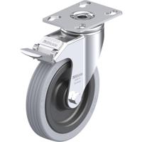 Blickle LKPA-VPA 125K-FI Zwenkwiel met rem Wieldiameter: 125 mm Draagvermogen (max.): 100 kg 1 stuk(s)