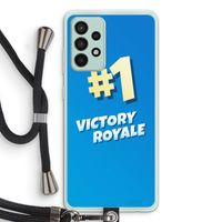 Victory Royale: Samsung Galaxy A52s 5G Transparant Hoesje met koord
