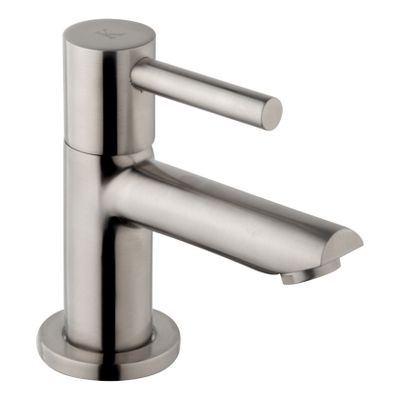 Fonteinkraan Wiesbaden Amador | Opbouw | Koudwater kraan | Standaard model | Rond | Geborsteld staal PVD