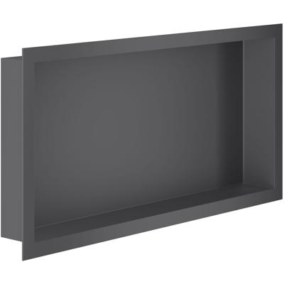 Inbouwnis - Leoni Prim - 30x60x7cm - Gunmetal Grijs
