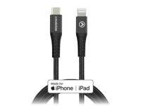 Mobilize Mobilize Strong Nylon Cable USB-C to MFi Lightning 1m. 60W Black