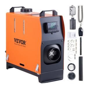 VEVOR Air Diesel Luchtverwarmers 12V 8KW Luchtverwarmer Air Diesel Standkachel Luchtverwarmer 0.16-0.62 L/uur Dieselverwarmer met LCD-display