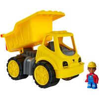 BIG Power-Worker - Kiepwagen + Figuur speelgoedvoertuig - thumbnail