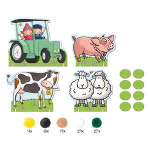 Bambolino Toys Fien & teun pompom plakken