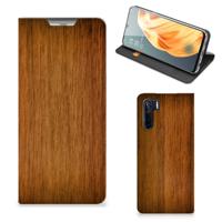 OPPO Reno3 | A91 Book | Wallet Case | Donker Hout