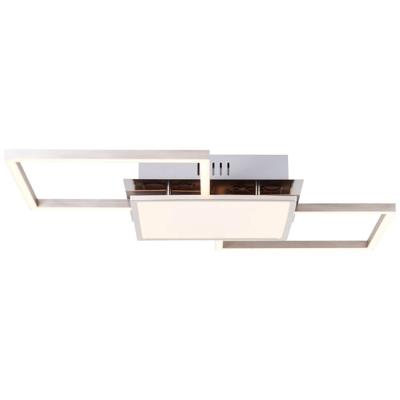 Brilliant PlafondlampZelia 3-vaks 51cm RVS - G99379/68