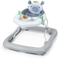 Girello con attività - INGENUITY - Collezione Chambray - Schienale comodo e imbottito - 3 altezze - Pieghevole