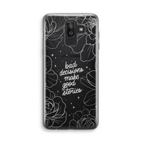 Good stories: Samsung Galaxy J8 (2018) Transparant Hoesje