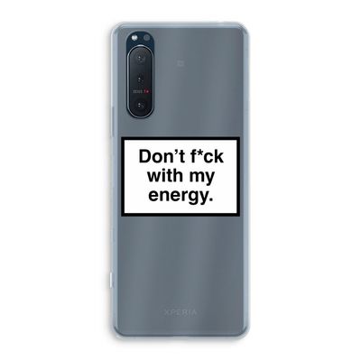 My energy: Sony Xperia 5 II Transparant Hoesje