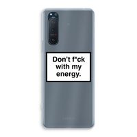 My energy: Sony Xperia 5 II Transparant Hoesje