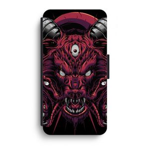 Hell Hound and Serpents: iPhone XR Flip Hoesje