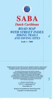 Wandelkaart - Wegenkaart - landkaart Saba | Kasprowski Maps