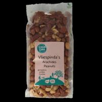 Pinda vlies zonder zout geroosterd bio 250 Gram