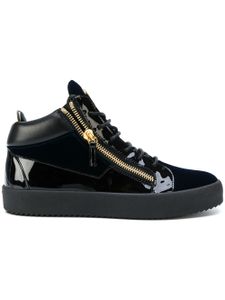 Giuseppe Zanotti baskets montantes Kriss - Bleu