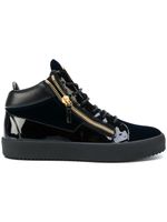 Giuseppe Zanotti baskets montantes Kriss - Bleu