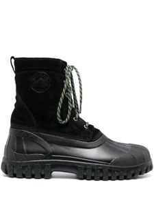 Diemme bottines en daim à lacets - Noir