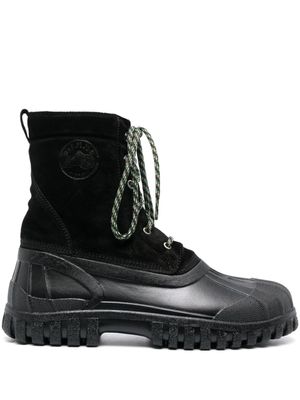 Diemme bottines en daim à lacets - Noir