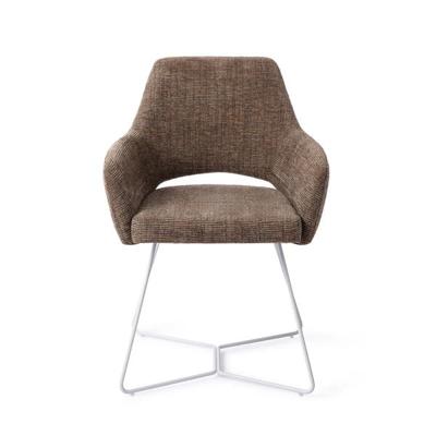 Yanai Eetkamerstoel - Beehive White