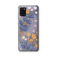 Flowers with blue leaves: Samsung Galaxy A31 Transparant Hoesje Flowers with blue leaves: Samsung Galaxy A31 Transparant Hoesje