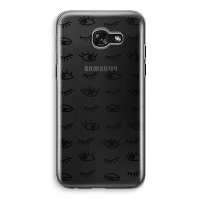 Eye pattern #2: Samsung Galaxy A5 (2017) Transparant Hoesje