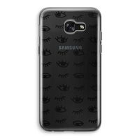 Eye pattern #2: Samsung Galaxy A5 (2017) Transparant Hoesje