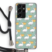 Pelican: Samsung Galaxy S21 Ultra Transparant Hoesje met koord