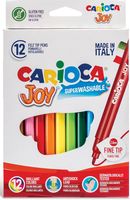 Carioca viltstift Superwashable Joy, 12 stiften in een kartonnen etui - thumbnail