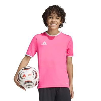 adidas Entrada 26 Voetbalshirt Kids Lichtroze Wit adidas Entrada 26 Voetbalshirt Kids Lichtroze Wit