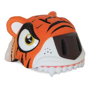 Kinderhelm / Fietshelm Oranje Tijger / Orange Tiger Small 49-55 cm