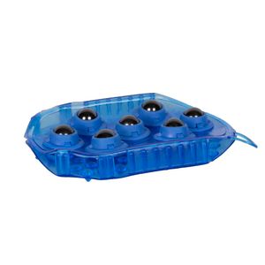 Pagony Massageborstel blauw