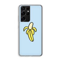 Banana: Samsung Galaxy S21 Ultra Transparant Hoesje