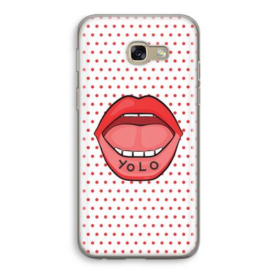 Yolo Denise: Samsung Galaxy A5 (2017) Transparant Hoesje