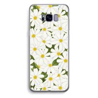 Summer Daisies: Samsung Galaxy S8 Plus Transparant Hoesje